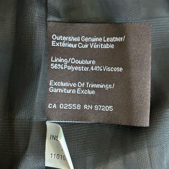 NWOT Danier leather men’s jacket size M - Picture 4 of 9